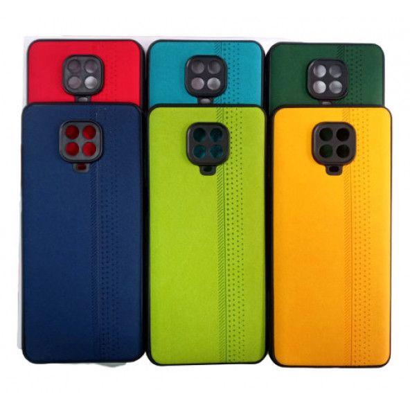 Xiaomi Redmi Note 9 Pro/Note 9s Deri Görünümlü Yumuşak Spor Kılıf - 2