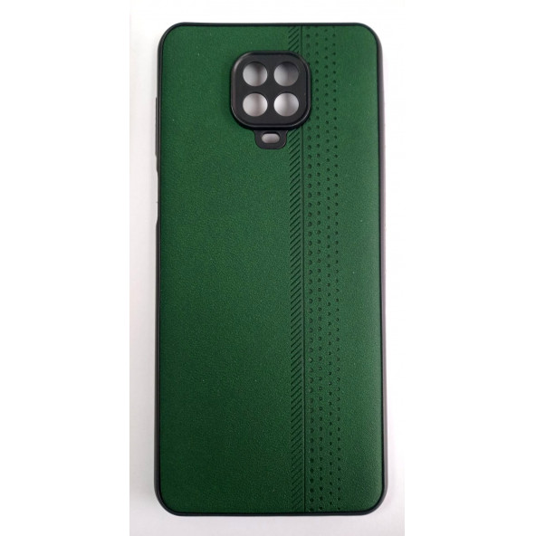 Xiaomi Redmi Note 9 Pro/Note 9s Deri Görünümlü Yumuşak Spor Kılıf - 9