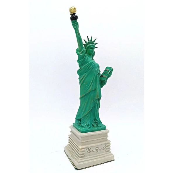 ABD New York Özgürlük Heykeli Reçine 27 cm - Resim 2
