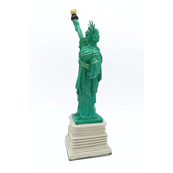 ABD New York Özgürlük Heykeli Reçine 27 cm - Resim 5