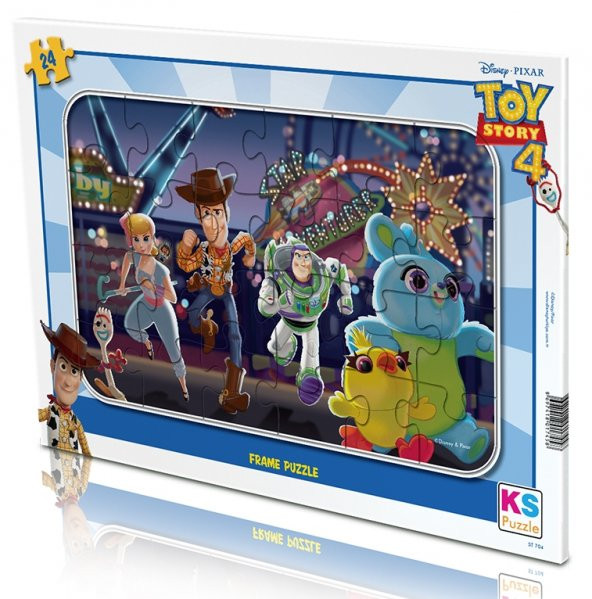 KS Puzzle 24 Parça Toy Stoty Frame Puzzle