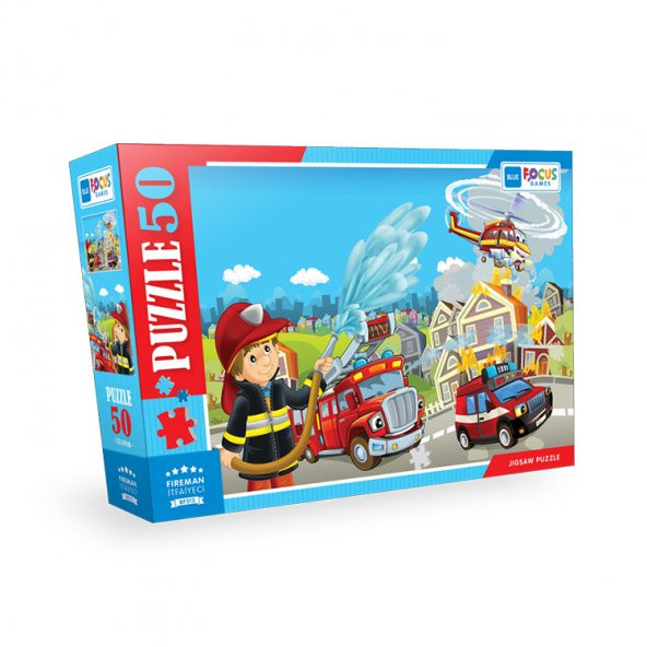 50 PARÇA PUZZLE - FIREMAN (İTFAİYECİ)
