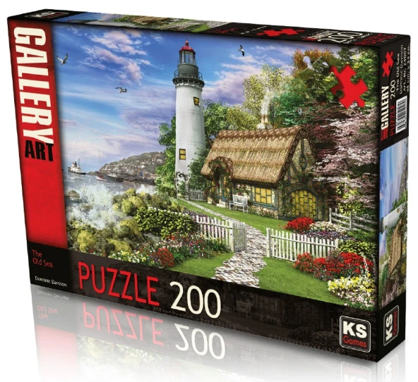 KS Puzzle 200 Parça The Old Sea