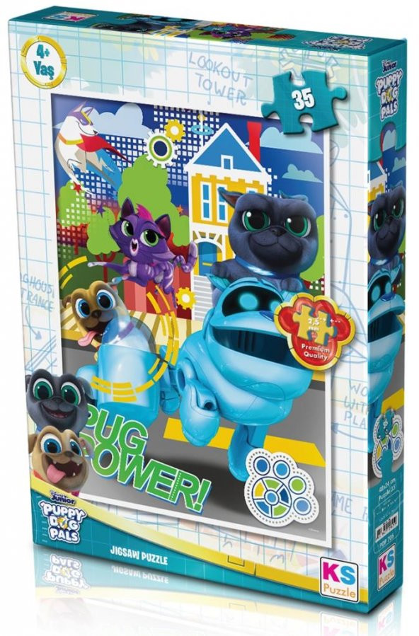 KS  Puzzle 35 Parça Bingo ve Rolinin Maceraları