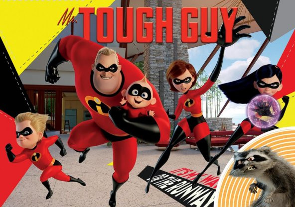 KS Puzzle 50 Parça Incredibles - 2