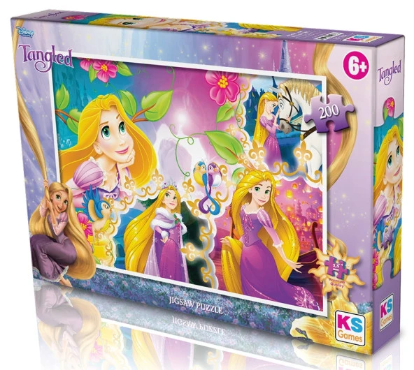 KS Puzzle 200 Parça Rapunzel Tanglet