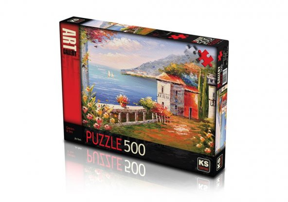 KS Puzzle 500 Parça Garden Sea