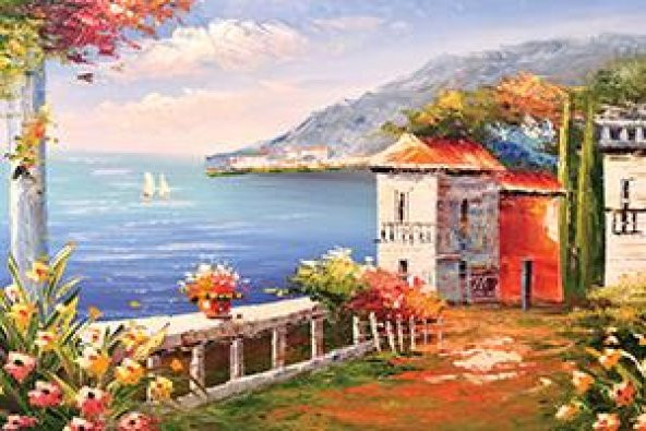 KS Puzzle 500 Parça Garden Sea - 2