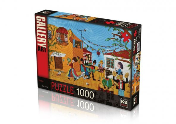 KS Puzzle 1000 Parça Pueblo
