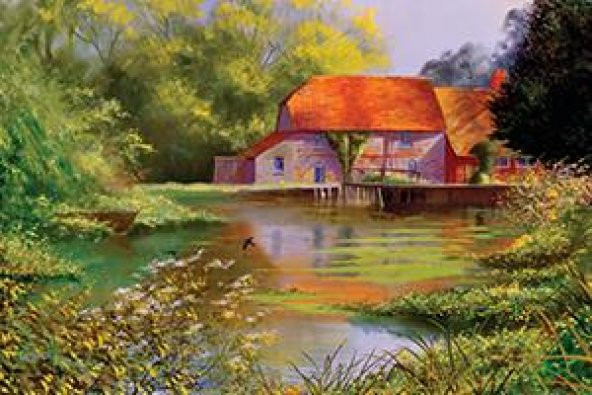 KS Puzzle 1000 Parça Hampshire Millpool - 2