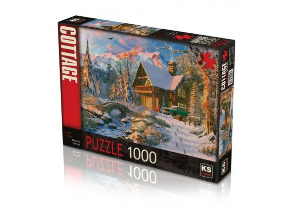 KS Puzzle 1000 Parça Winter Holiday Kış Tatili