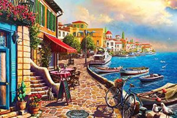 KS Puzzle 2000 Parça A Seaside Holiday - Resim 2