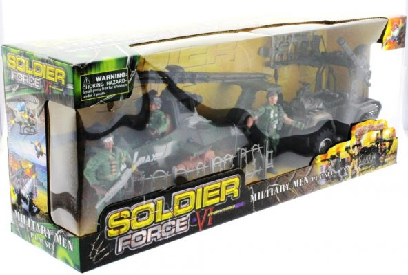 Atv ve Helikopterli Askeri Oyun Seti - 2