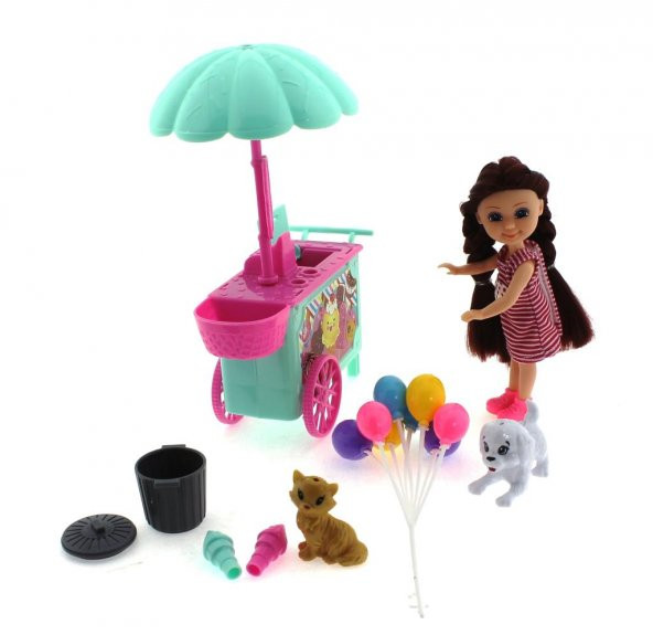 Gaga Love Hayvanlarıyla Motor Gezisi kutulu Pembe motor - 3