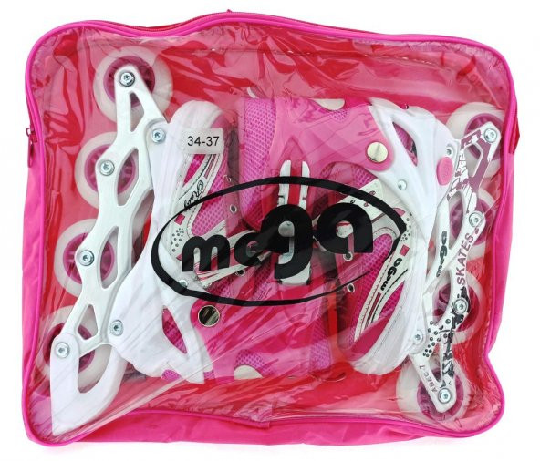 Mega Işıklı Pembe Paten 34-37 M - 4