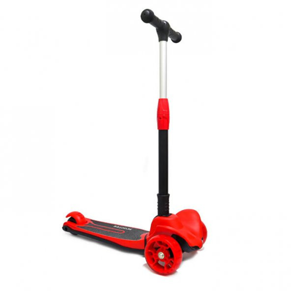 Mega Flash Işıklı Scooter Kırmızı