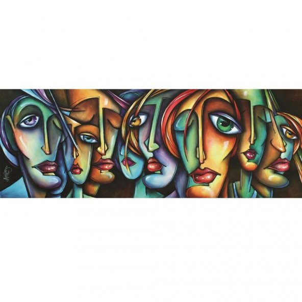 4446 Art Puzzle, Hüznü Paylaşanlar, 1000 Parça Panorama Puzzle - 2
