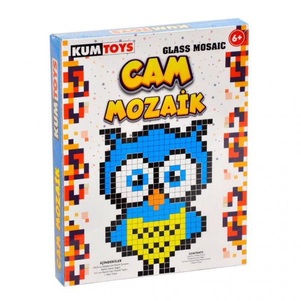 KM2515 Kumtoys Cam Mozaik - 1