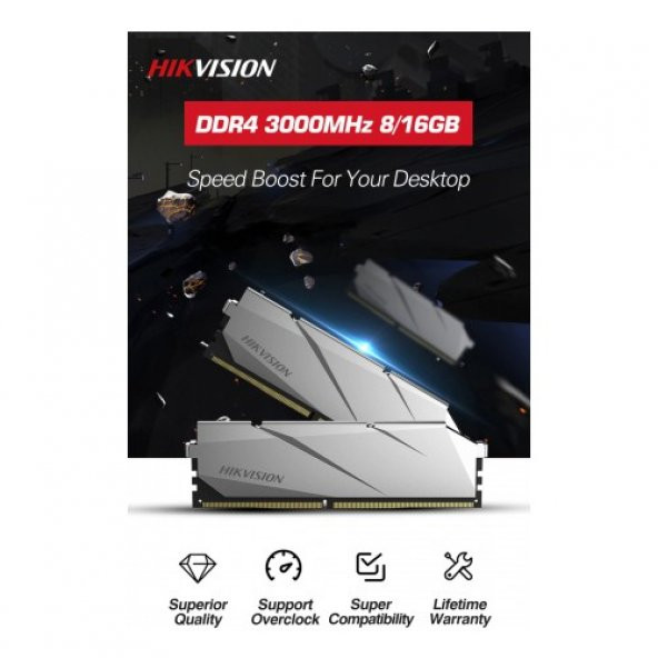 Hikvision 8 GB DDR4 3000 Mhz HKED4081CBA2D1ZA2 Ram - 3