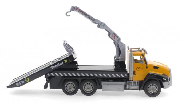 Die Cast Çek Bırak Vinçli Kurtarıcı ve Merdivenli İtfaiye Aracı - 3