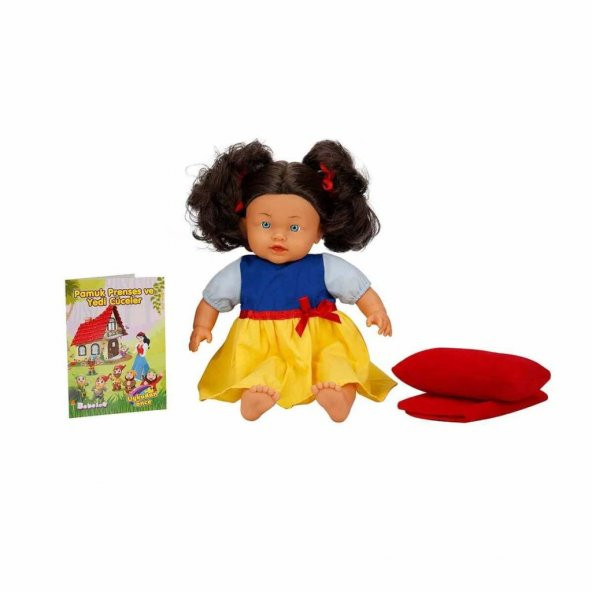 40022 Bebelou Uykudan Önce Bebeği Masal Anlatan Pamuk Prenses Ve Yedi Cüceler 40 cm - 2