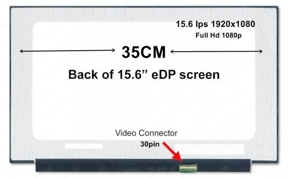 HP Probook 450 G6 6MQ74EA, 6MQ75EA Uyumlu Lcd Panel Ips Full Hd Ekran
