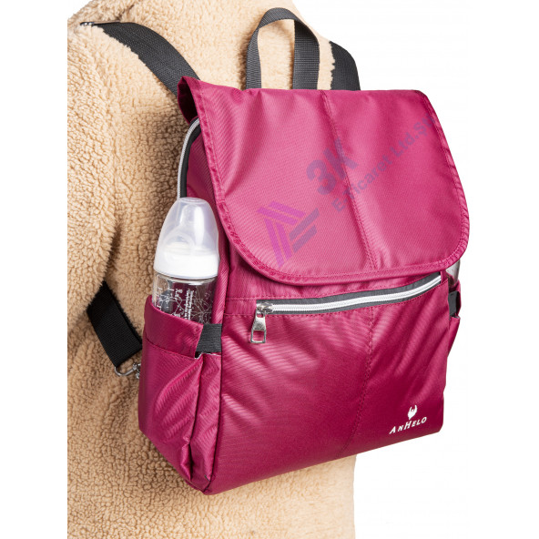 Anhelo Little Giant Anne Bebek Bakım Çantası Pembe - 4