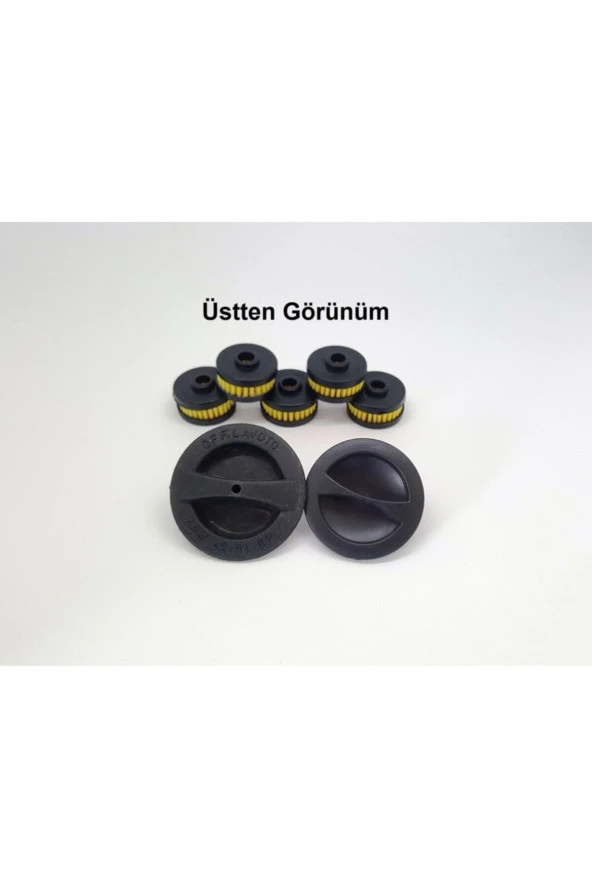 Gaz Kesici Valfi Filtresi 5 Li Paket (eski Tip Çanaklı)