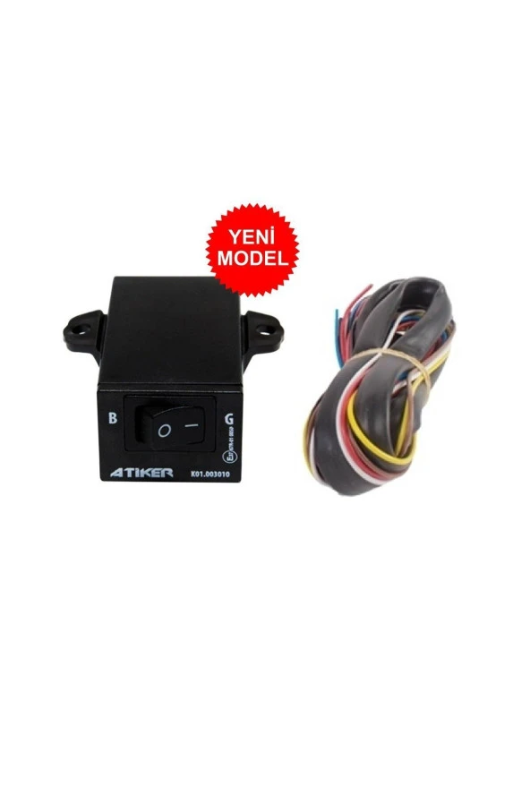 Tek Nokta Enjeksiyonlu Anahtar - Düğme / Kablolu Set / 01.003010
