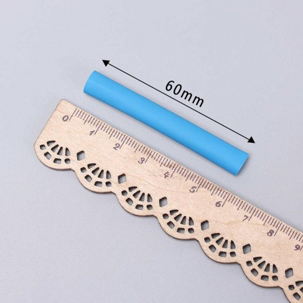 IPhone Şarj Kablosu Koruyucu Makaron 12 Adet 6 cm - 3