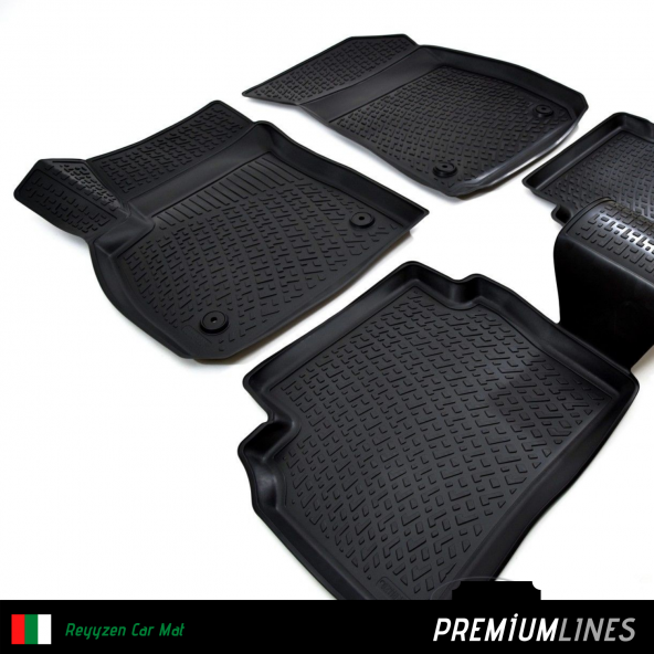 Reyyzen Citroen Cactus 2014 Sonrası 3D Havuzlu Paspas