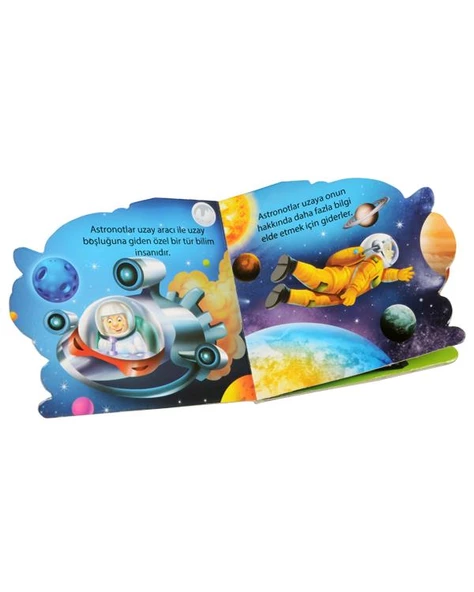 +2 Yaş Ben Kimim? Astronot (Parıltı Yayınları) - Resim 2
