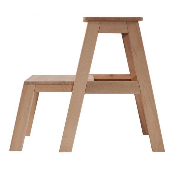 STEP KARYA İKİ BASAMAKLI MASİF TABURE MERDİVEN (YÜKSEKLİK 55 CM) - 3