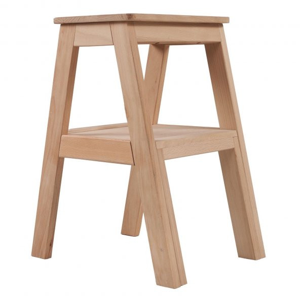 STEP KARYA İKİ BASAMAKLI MASİF TABURE MERDİVEN (YÜKSEKLİK 55 CM) - 4