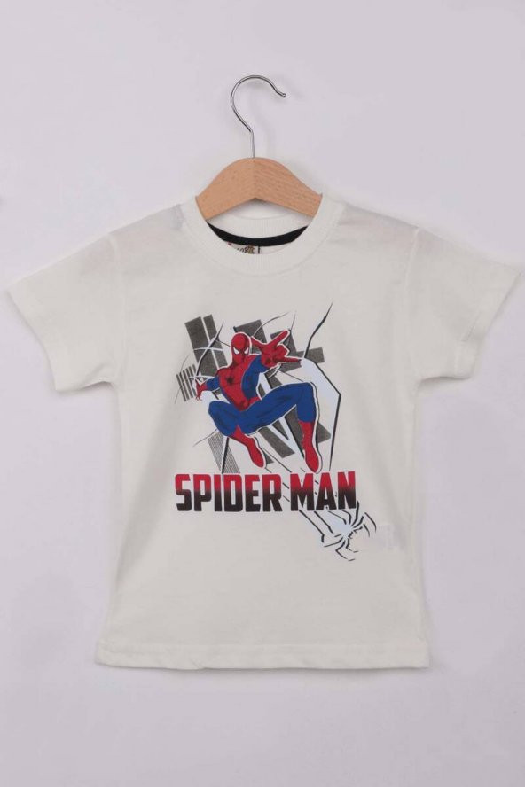 WALOX *  Baskılı Erkek Çocuk Tshirt 1215| Krem   WALOX JİBOWE orjinal ürünler satıcısı
