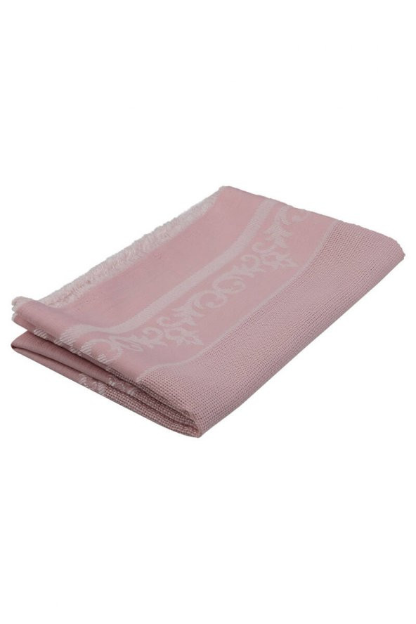Linen Etamin İşlemelik Seccade Kumaşı | Pudra - 1
