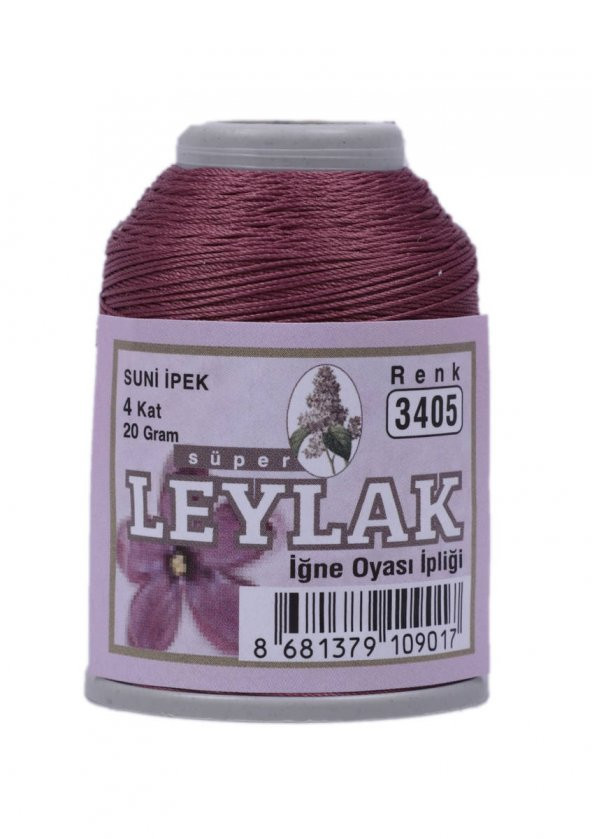 LEYLAK *  Leylak Suni İpek Oya İpi 20 gr 3405   LEYLAK JİBOWE orjinal ürünler satıcısı