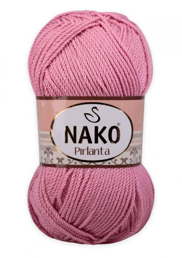 NAKO *  Nako Pırlanta El Örgü İpi | Pembe 6740   NAKO JİBOWE orjinal ürünler satıcısı