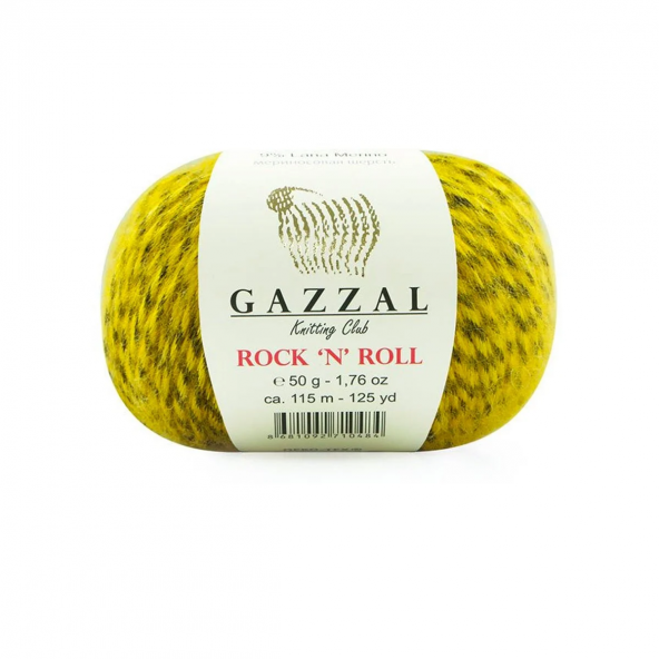 Gazzal *  Gazzal Rock N Roll El Örgü İpi | Limon 13956   Gazzal JİBOWE orjinal ürünler satıcısı
