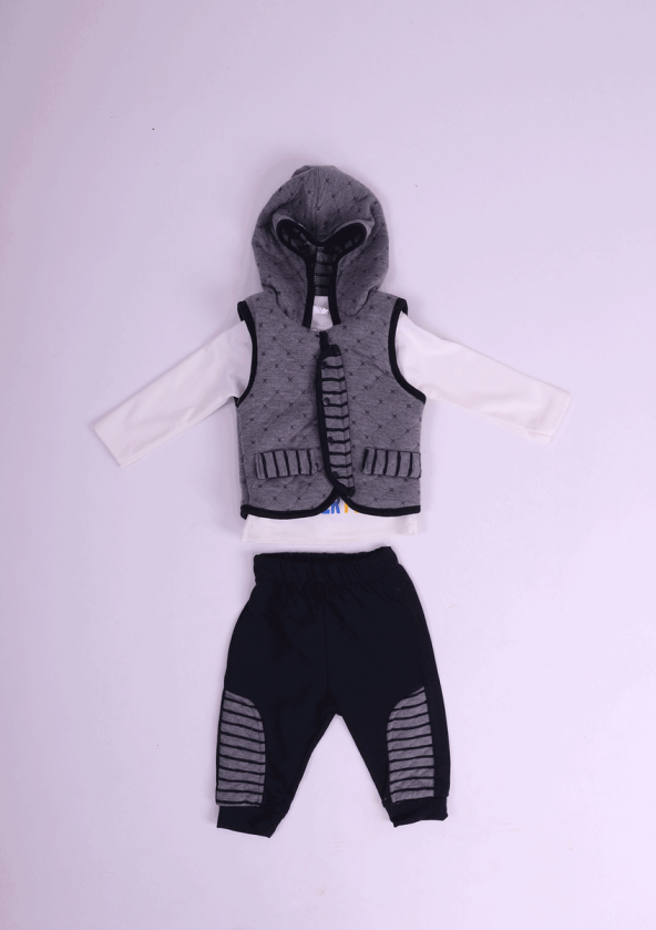 Baby Choice Bebek Takımı 5068 | Gri