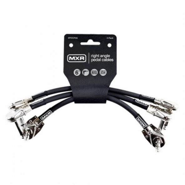 MXR 3PDCP06 3lü Pedal Ara Kablosu (15 cm)