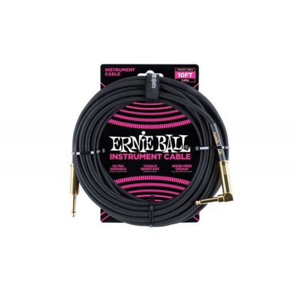 Ernieball P06081 10ft / Enstrüman Kablosu - 2