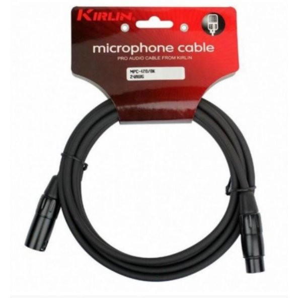 Kirlin MPC470 3m Mikrofon Kablosu