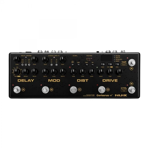 NUX Cerberus Gitar Efekt ve Kontrol Pedalı - 2