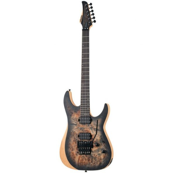 Schecter Reaper-6 FR Elektro Gitar (Satin Charcoal Burst) ürün görseli