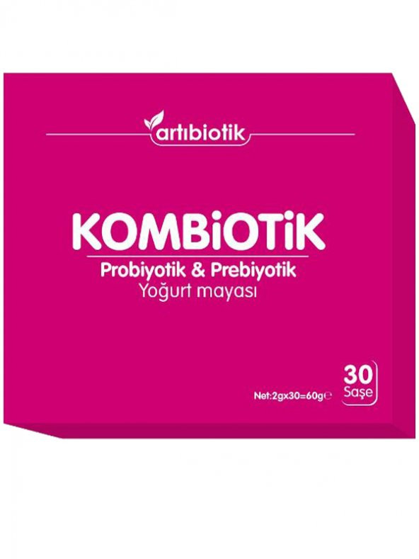 Doğadan Bizim Artıbiotik Kombiotik Probiotik & Prebiotik Yoğurt Mayası 2gr X 30 Saşe