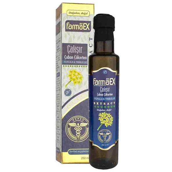 My Farmaex Çakşır(ferula) - Çoban Çökerten(trıbulus) Ekstratı 250ml Nehir...