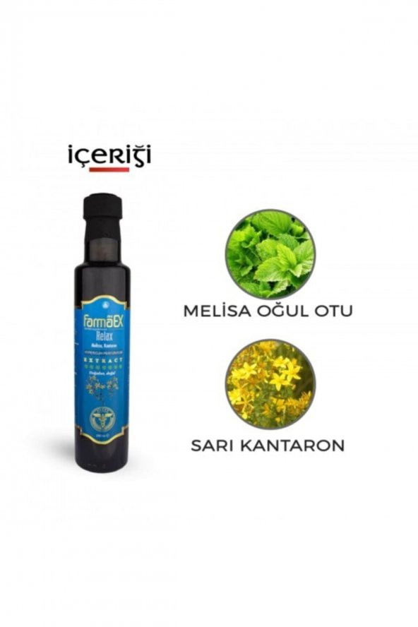 My Farmaex Relax Melisa Ve Kantaron Ekstraktı 250 Ml - 2