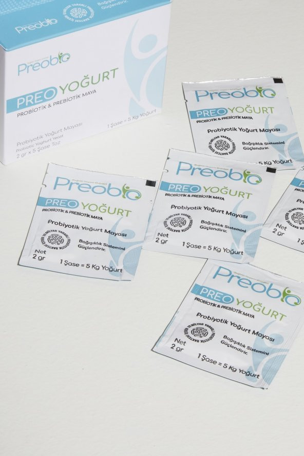 Preobio Vegan Preoyoğurt Probiyotik Yoğurt Mayası 5 Şase X 2gr - 1