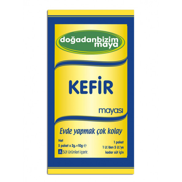 Doğadan Bizim Kefir Mayası 5 Li Paket